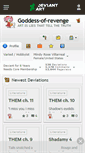 Mobile Screenshot of goddess-of-revenge.deviantart.com