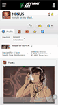 Mobile Screenshot of n0nus.deviantart.com