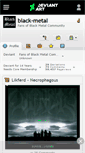 Mobile Screenshot of black-metal.deviantart.com