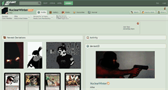 Desktop Screenshot of nuclearwinter.deviantart.com