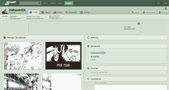Desktop Screenshot of clubsound26.deviantart.com