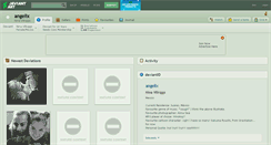 Desktop Screenshot of angelix.deviantart.com