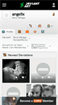Mobile Screenshot of angelix.deviantart.com