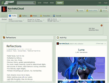 Tablet Screenshot of kevinmccloud.deviantart.com