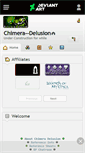 Mobile Screenshot of chimera--delusion.deviantart.com