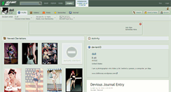 Desktop Screenshot of doli.deviantart.com