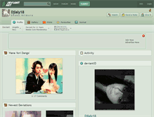 Tablet Screenshot of djlaly18.deviantart.com
