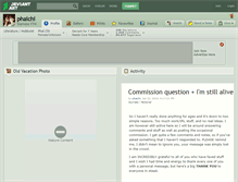 Tablet Screenshot of phaichi.deviantart.com