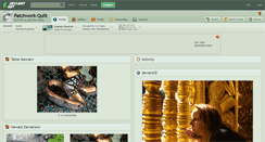 Desktop Screenshot of patchwork-quilt.deviantart.com