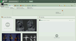 Desktop Screenshot of kruku.deviantart.com