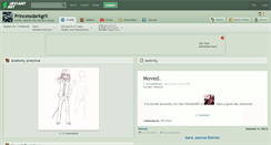 Desktop Screenshot of princessdarkgril.deviantart.com
