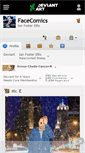 Mobile Screenshot of facecomics.deviantart.com