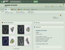 Tablet Screenshot of opposite-of-tom8o.deviantart.com
