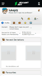 Mobile Screenshot of lukeplz.deviantart.com