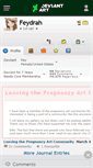 Mobile Screenshot of feydrah.deviantart.com