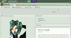 Desktop Screenshot of minisweet.deviantart.com