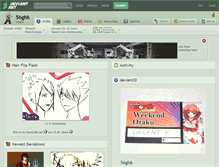 Tablet Screenshot of 56ghk.deviantart.com