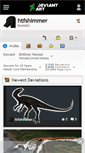Mobile Screenshot of htfshimmer.deviantart.com