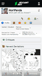 Mobile Screenshot of moripanda.deviantart.com
