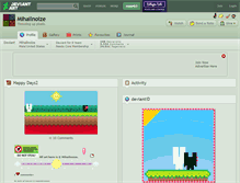 Tablet Screenshot of mihailnoize.deviantart.com