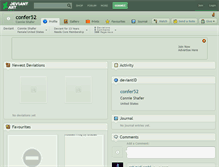 Tablet Screenshot of confer52.deviantart.com