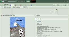 Desktop Screenshot of ecoangel.deviantart.com