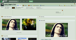 Desktop Screenshot of cedric-diggory-club.deviantart.com