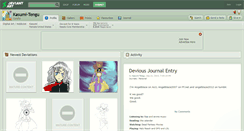 Desktop Screenshot of kasumi-tengu.deviantart.com
