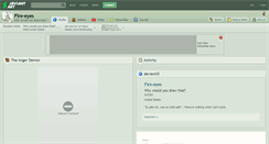 Desktop Screenshot of fire-eyes.deviantart.com