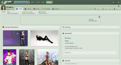 Desktop Screenshot of kwan-c.deviantart.com
