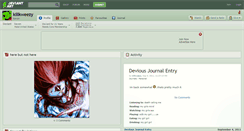 Desktop Screenshot of killkweezy.deviantart.com