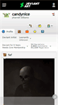 Mobile Screenshot of candynice.deviantart.com