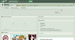 Desktop Screenshot of othered.deviantart.com