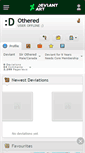 Mobile Screenshot of othered.deviantart.com