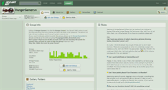 Desktop Screenshot of hungergamers.deviantart.com