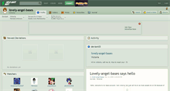 Desktop Screenshot of lovely-angel-bases.deviantart.com