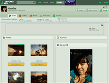 Tablet Screenshot of missrisa.deviantart.com