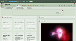 Desktop Screenshot of lupesjiler.deviantart.com
