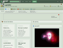 Tablet Screenshot of lupesjiler.deviantart.com