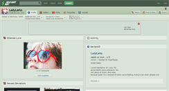 Desktop Screenshot of ladylarks.deviantart.com