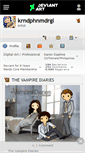 Mobile Screenshot of krndphnmdrgl.deviantart.com