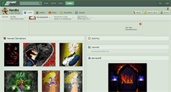Desktop Screenshot of naxdbz.deviantart.com