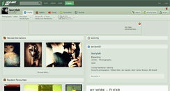 Desktop Screenshot of laurytah.deviantart.com