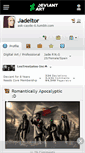 Mobile Screenshot of jadeitor.deviantart.com