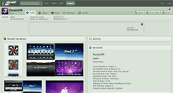 Desktop Screenshot of derek609.deviantart.com