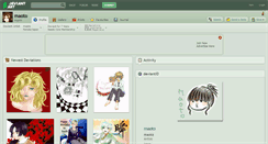Desktop Screenshot of maoto.deviantart.com
