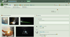 Desktop Screenshot of mkingle.deviantart.com