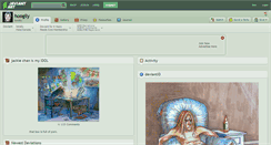 Desktop Screenshot of hoogily.deviantart.com
