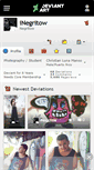 Mobile Screenshot of inegritow.deviantart.com