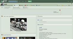 Desktop Screenshot of cordi.deviantart.com